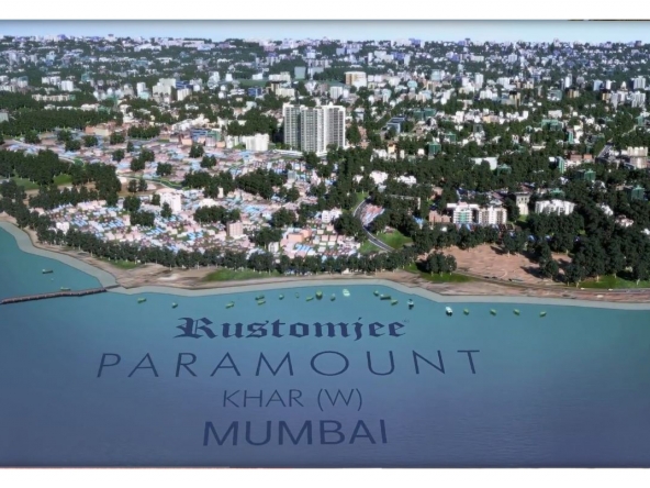 Rustomjee Paramount- Ariel View 2